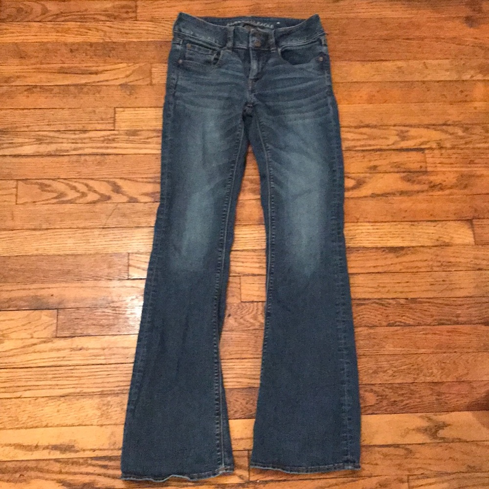 American Eagle artist flare jeans 4long